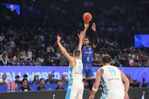 Sebastian Cano Caporales: Venezuela no pudo con Eslovenia en su debut en la Copa del Mundo FIBA 2023