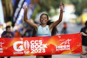 Atleta Bancamiga Joselyn Brea: en lo más alto del podio de Caracas Rock