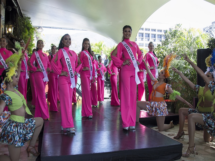 Williams Rivas - Presentadas candidatas al reinado de los Carnavales Turísticos Internacionales Caracas Feliz 2024 - FOTO