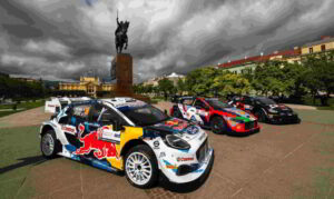 Neuville y Evans van empatados en primera etapa del Rally de Croacia
