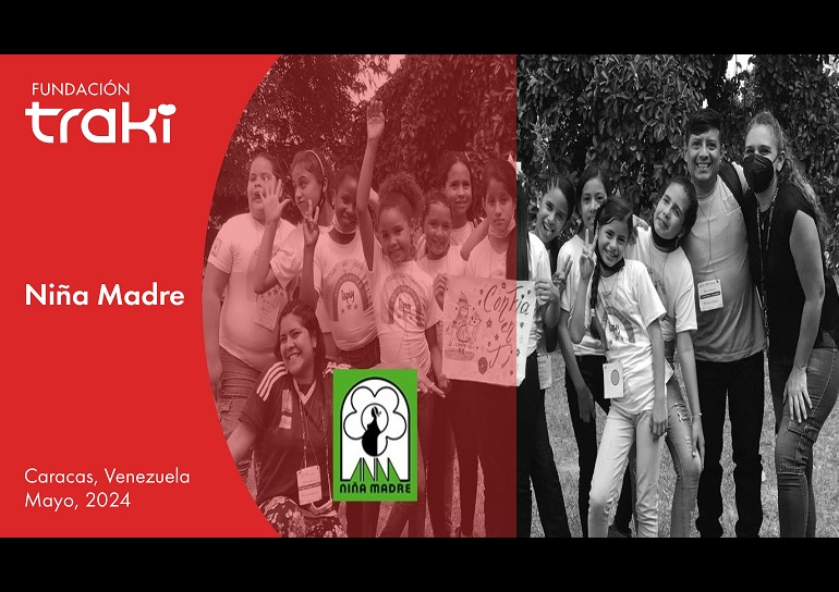Fundación Traki - ‘Niña Madre’ es la ONG beneficiaria de ‘Un Gesto Solidario’ en mayo - FOTO