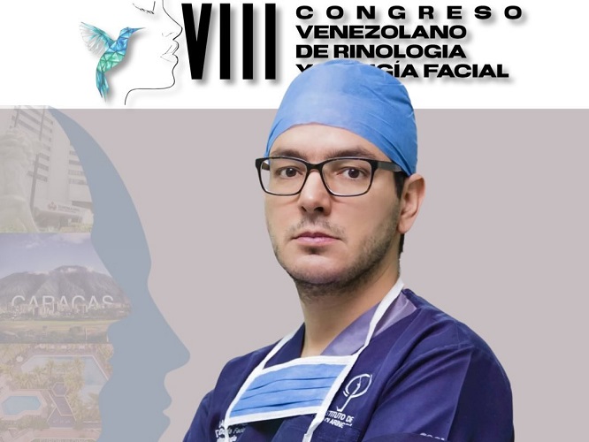 VIII Congreso Venezolano de Rinología y Cirugía Facial contó con participación especial del Dr. Froilán Páez - FOTO