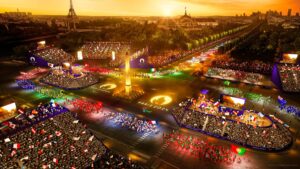 París 2024 ensaya la ceremonia de apertura de los Juegos Olímpicos