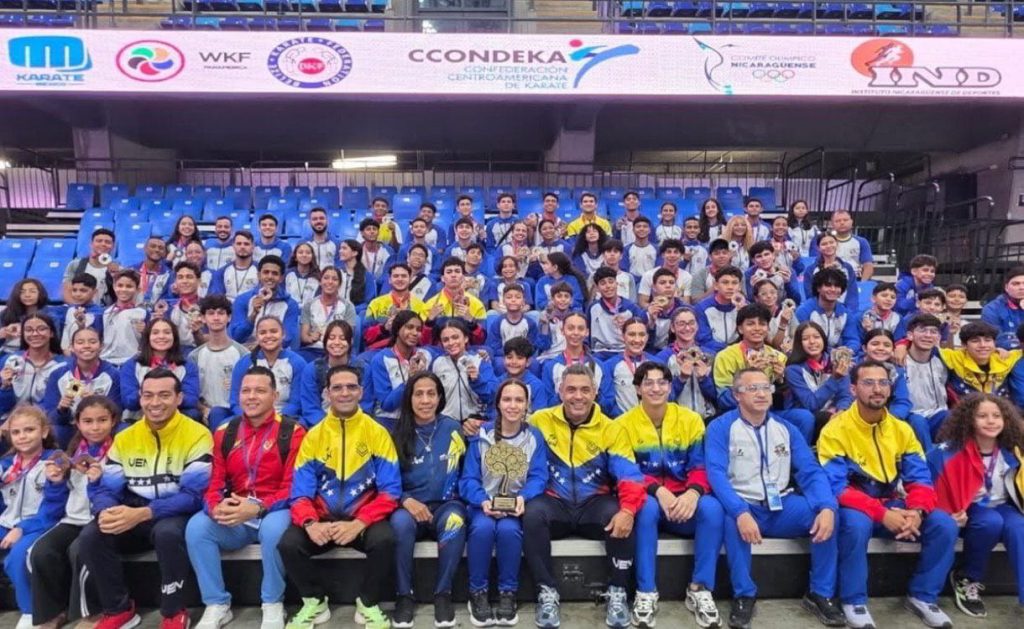 Participando en kata y kumite: Venezuela se consagró bicampeona en el Centroamericano