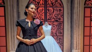 Venezolana protagonista de "Evita" en Dominicana es entrevistada por Aquilino José Mata