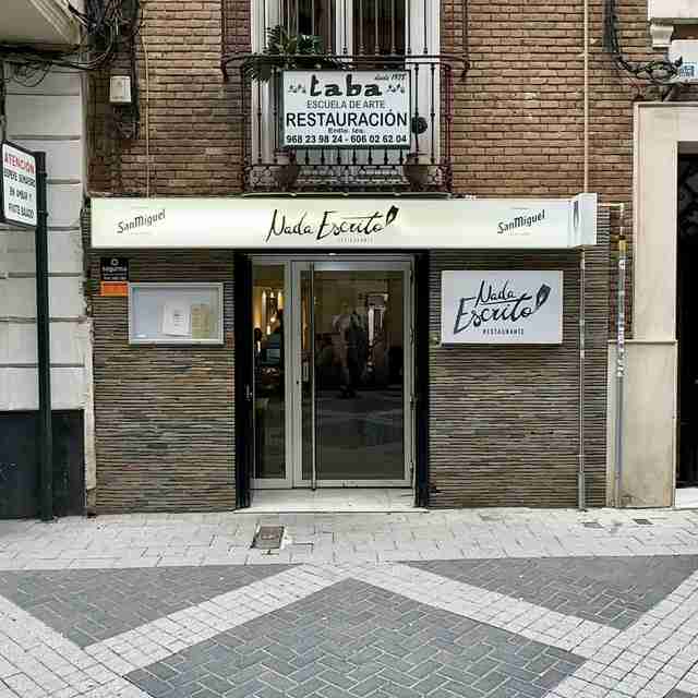 Restaurante Nada Escrito en Murcia, platos resultones