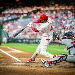 Luis Arráez batea su primer cuadrangular con Filadelfia